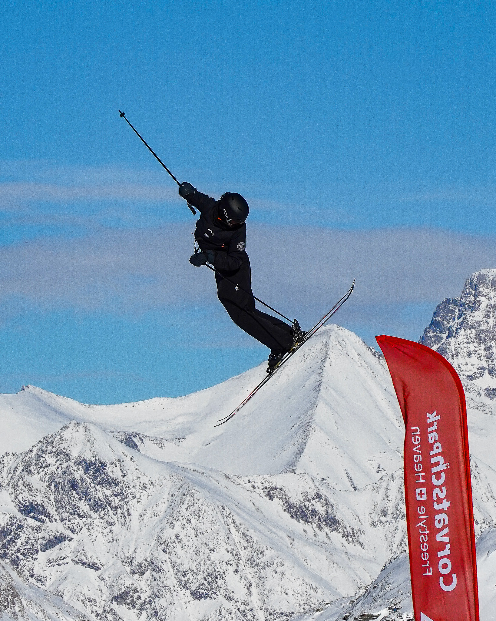  Corvatsch, Snowpark, Big Air, Freestyle, Ski, Snowboard